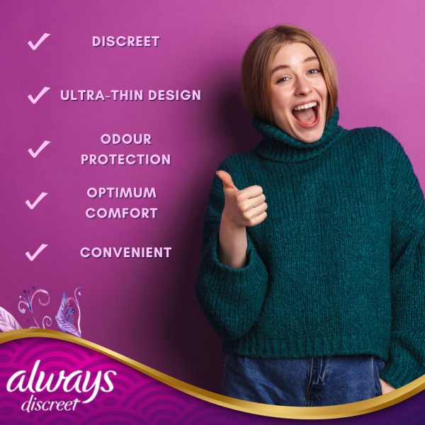 2X Always Discreet Complete Protection Normal 24 Sanitary Liners - 48 in total - Image 4