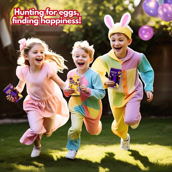 3X Cadbury Mini Eggs, Dairy Milk Buttons And Dairy Milk Caramel Nibbles Easter chocolate Eggs - Image 2