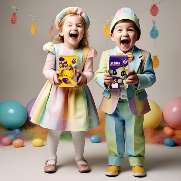 2X Cadbury White Buttons And Cadbury Mini Eggs Small Easter Eggs - Image 3
