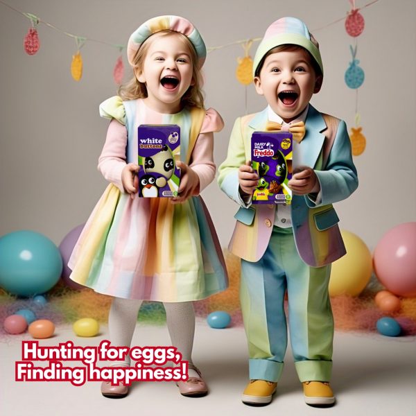 2X Cadbury Dairy Milk Freddo And White Buttons Small Easter Eggs - Image 3