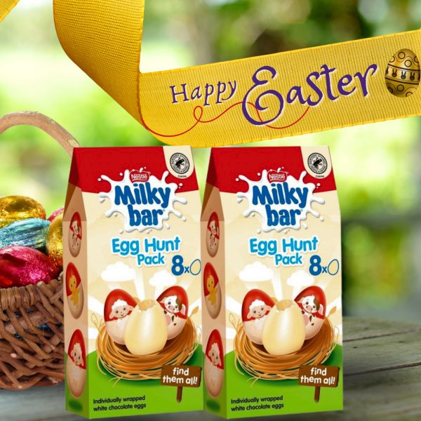 2X Nestle Milky Bar Egg Hunt Pack Easter Eggs - Image 3