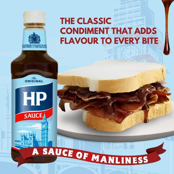 2X HP The Original Brown Sauce 600g - Image 3