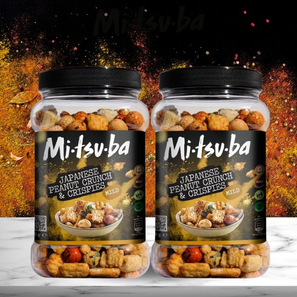 2X Mitsuba Japanese Peanut Crunch & Crispies Mild 650g - Image 5