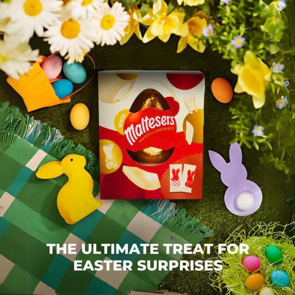 2X Maltesers Maltesers White Bunny Small Easter Chocolate Eggs - Image 4