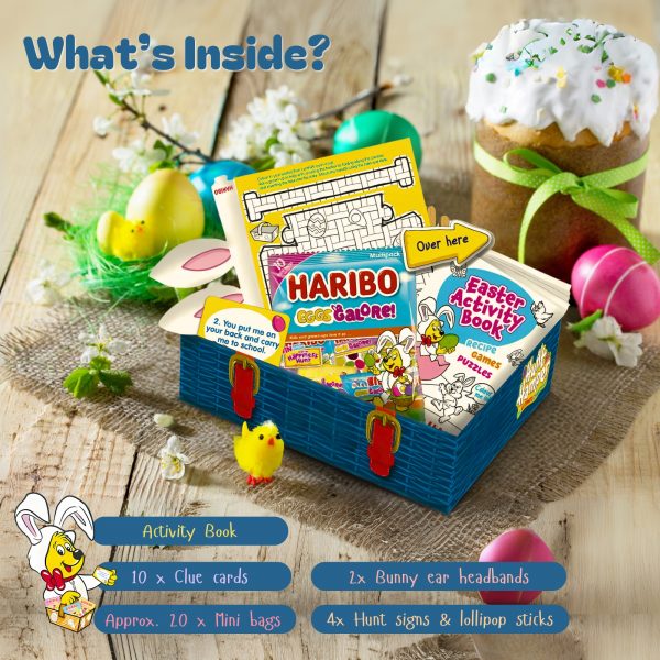 2X Haribo Easter Hunt Hamper the Ultimate Activity Pack And Haribo Buzzy Bees Bag - Image 5