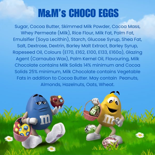 2X M&M's Crispy Bunny And M&M's crispy Choco Eggs - Image 2