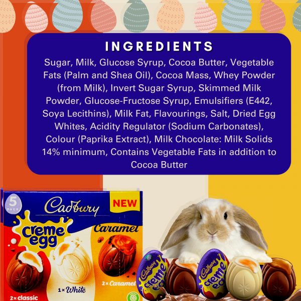 2X Bundle Reese's Peanut Butter Creme Eggs And Cadbury Assorted Creme Eggs - Image 3
