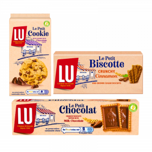 LU Le Petit Cookie, Le Petit Biscotte, Le Petit Chocolat