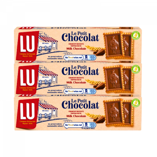 3X LU Le Petit Chocolat