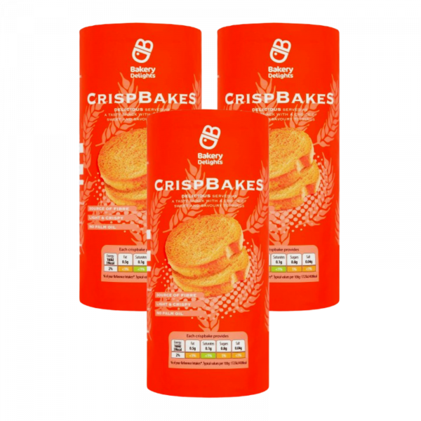 3X Bakery CrispBakes Delights