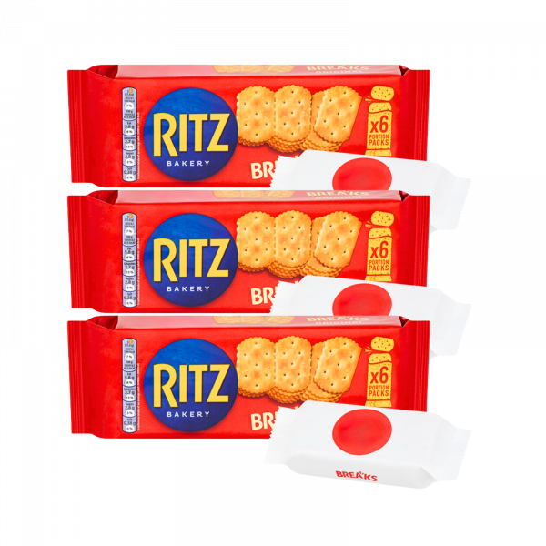 3x Ritz Breaks Original Crackers