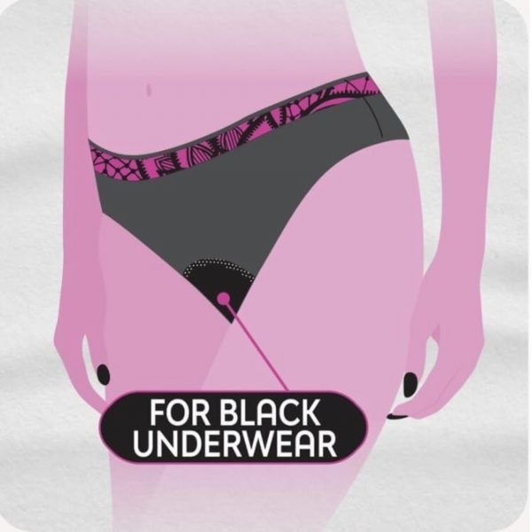 4X Bodyform Dailies Style Normal Panty Liners Black 21 Count - Image 2