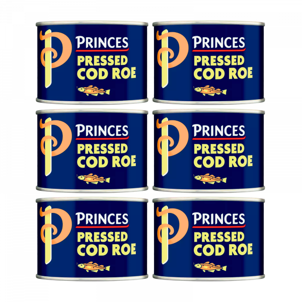 6X Princes Pressed Cod Roe