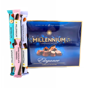 Millennium Elegance and 3X Millennium Stick Chocolate Bars