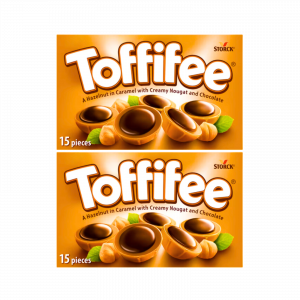 2X Toffifee Hazelnut Caramel with Nougat Chocolate