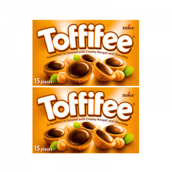 2X Toffifee Hazelnut Caramel with Nougat Chocolate
