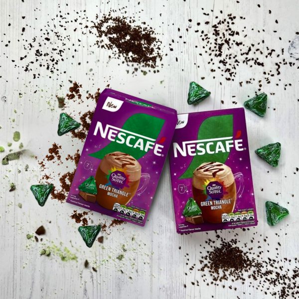 2X Nescafe Green Triangle Mocha Flavoured Coffee - Image 4