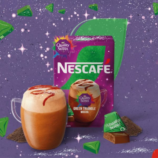 2X Nescafe Green Triangle Mocha Flavoured Coffee - Image 5