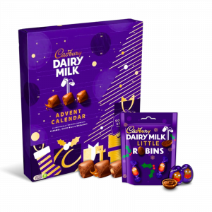 2X Cadbury Dairy Milk Advent Calendar And Dairy Milk Little Robbins