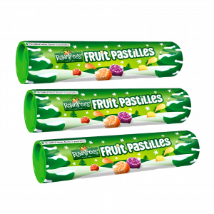 3X Rowntrees Fruit Pastilles Christmas Gummy Treats