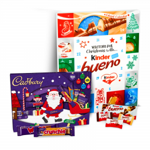 2X Christmas Cadbury Selection And Kinder Bueno Advent Calendar
