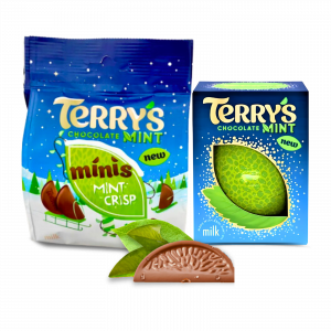 2X Terry's Chocolate Mint Crisp And Milk Chocolate Orange Mint