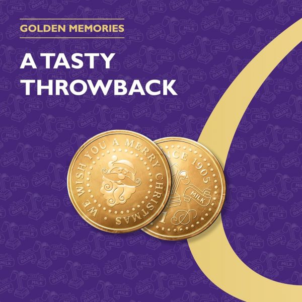 3X Cadbury Dairy Milk Chocolate Coins Christmas Chocolate Treats - Image 2