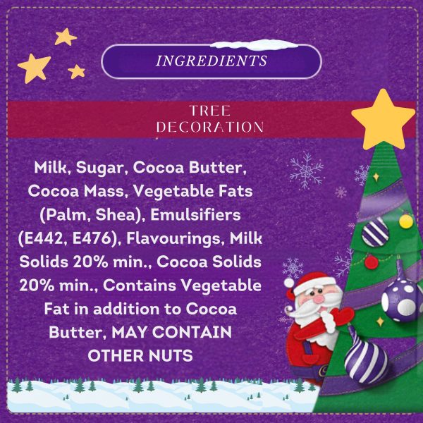 2X Cadbury White Advent Calendar And Cadbury Tree Decoration - Image 3