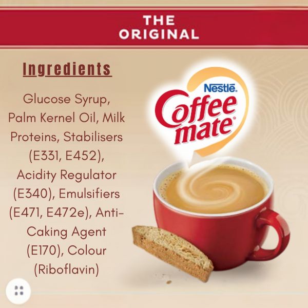 2X Coffee Mate Original Coffee Creamer - Image 2