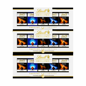 3X Lindt Excellence Tasting Collection