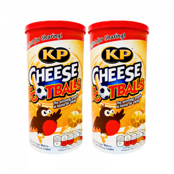 2X KP Cheese Footballs Snack