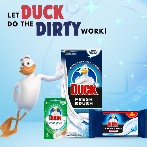 3X Bundle Duck Fresh Brush, Fresh Brush Refills And Duck Pine Fresh Strips - Image 5