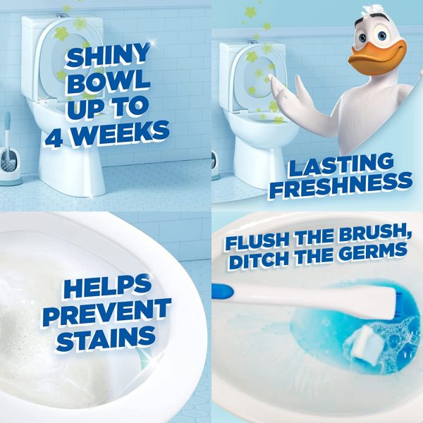 3X Bundle Duck Fresh Brush, Fresh Brush Refills And Duck Lime Fresh Strips - Image 4
