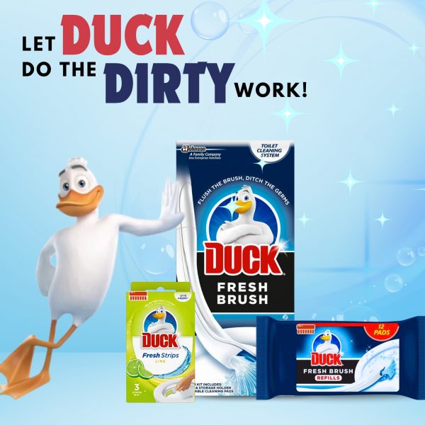 3X Bundle Duck Fresh Brush, Fresh Brush Refills And Duck Lime Fresh Strips - Image 5