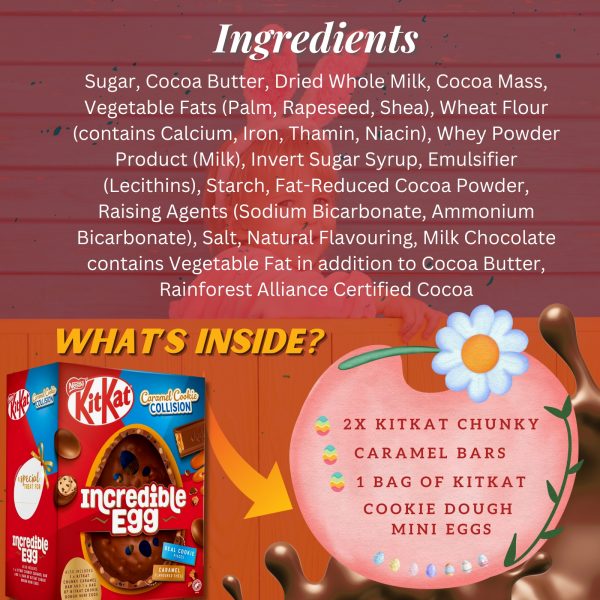 KitKat Caramel Cookie Collision Incredible Egg - Image 2