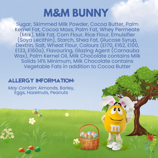 2X M&M's Chocolate Minis And M&M's Crispy Bunny Easter Chocolate Eggs - Image 2