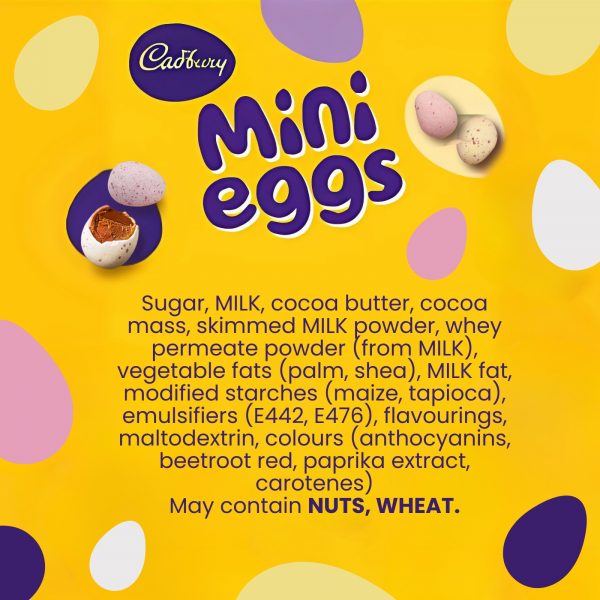2X Cadbury Caramilk Golden Caramel Chocolate Egg And Cadbury Mini Eggs bag - Image 3