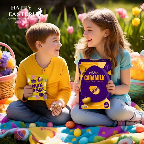 2X Cadbury Caramilk Golden Caramel Chocolate Egg And Cadbury Mini Eggs bag - Image 4