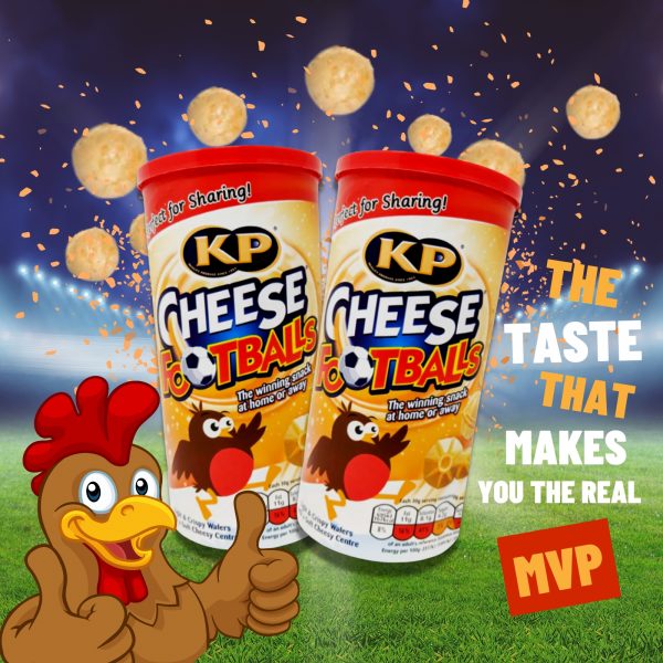 2X KP Cheese Footballs Snack - Image 3
