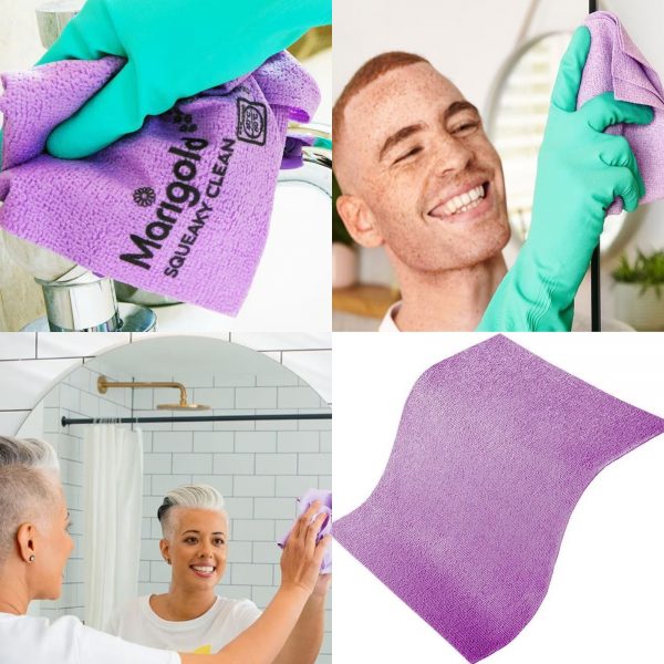 4X Marigold Squeaky clean microfibre cloth - Image 3