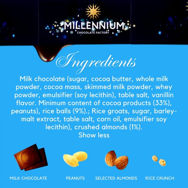 2X Millennium Choco Crunch Nuts - Image 2