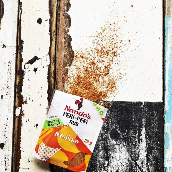 6X Nando's Medium Rub Instant Flavour 25g - Image 3