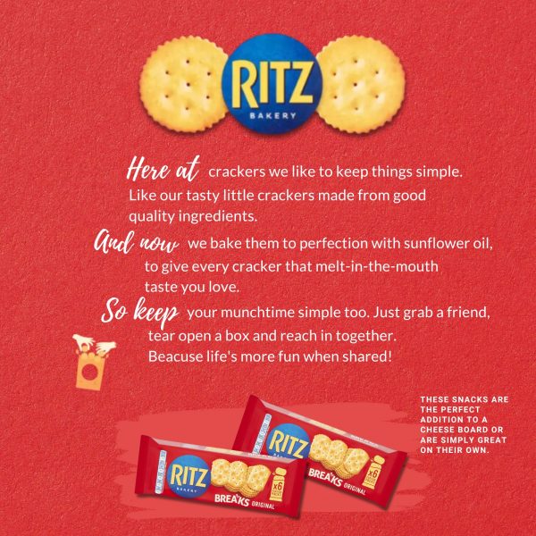 3x Ritz Breaks Original Crackers - Image 4