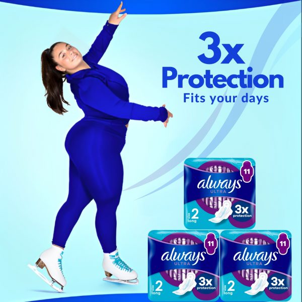 3X Always Ultra size 2 Long 3x Protection 11 pads - 33 in total - Image 5
