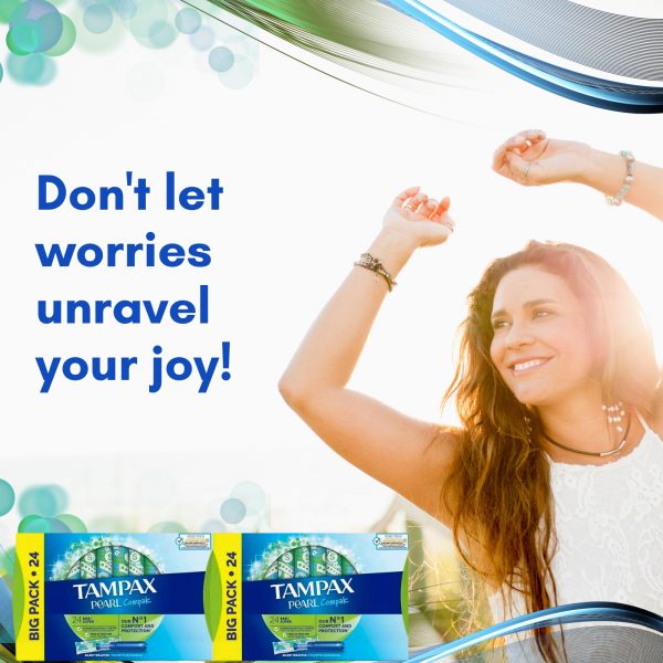 2X Tampax Pearl Complete Super 3x Comfort 24 pk - 48 in total - Image 6