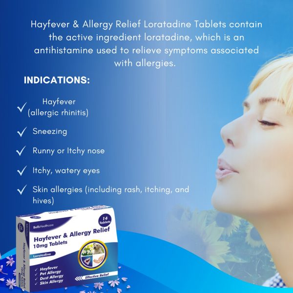 3X Hayfever & Allergy Relief 10mg Tablets - 14 tablets - Image 2