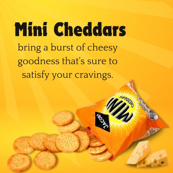 Mini Cheddars Snacks Original - Image 2