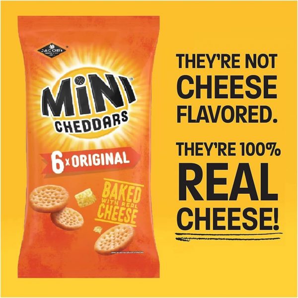 Mini Cheddars Snacks Original - Image 3