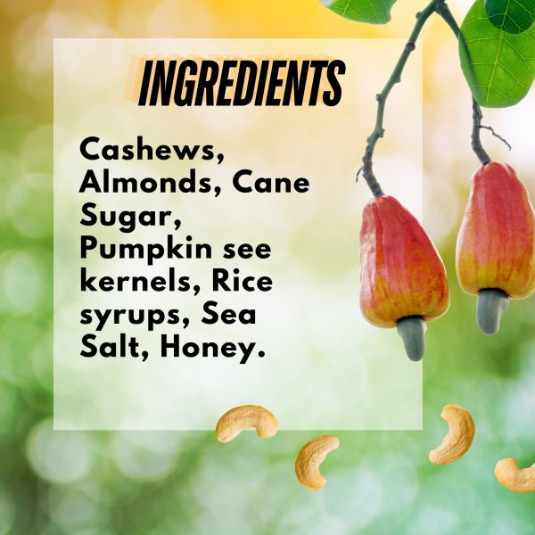 Kirkland Cashew Clusters with Almonds & Pumpkin Seeds Snack - Image 3