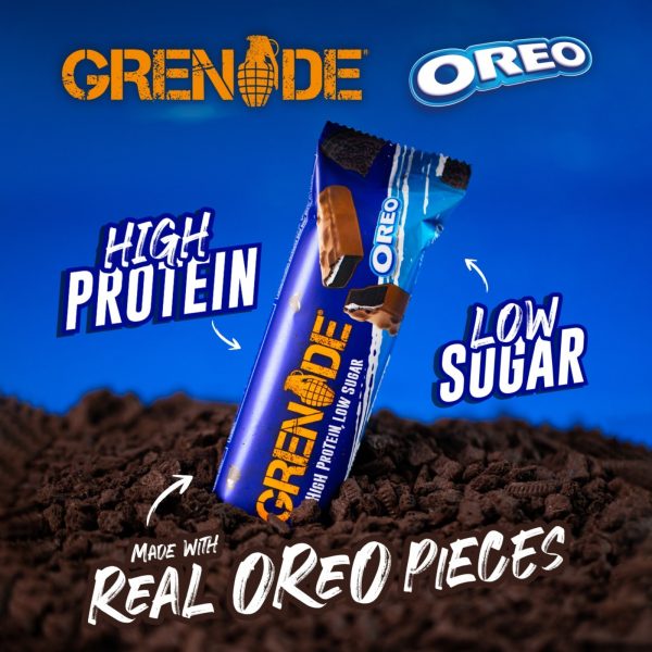 Grenade Oreo Low Sugar Protein Bars - Image 3